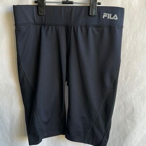 Fila Sport black athletic shorts, size XS